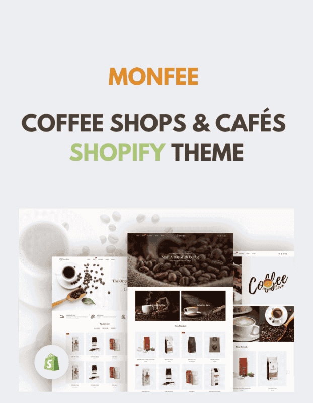 Monfee – Coffee Shops & Cafés Shopify Theme