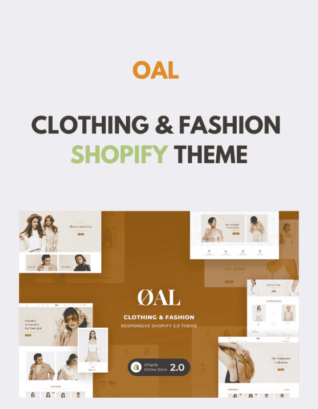 OAL – Clothing & Fashion Shopify Theme