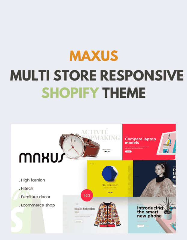 Maxus – Multi Store Responsive Shopify Theme