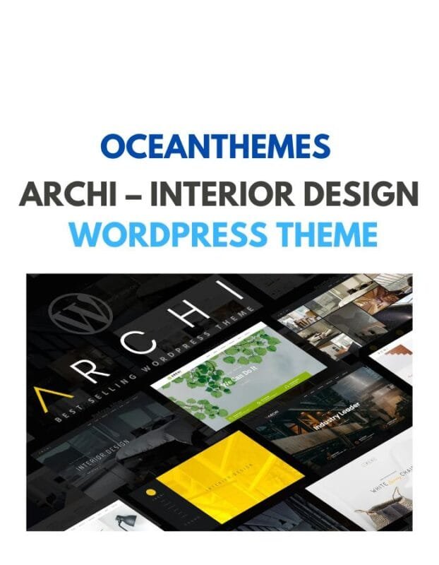 Archi – Interior Design WordPress Theme