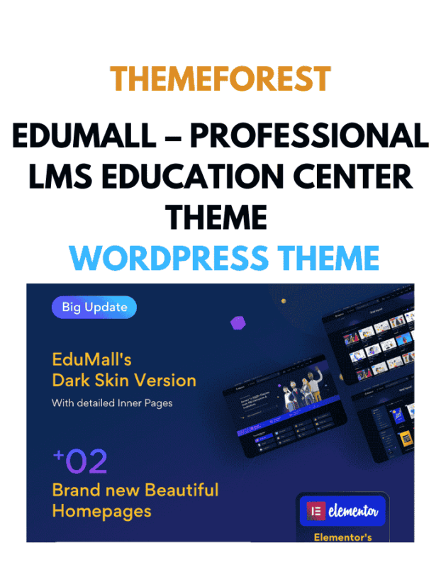 EduMall – Professional LMS Education Center Theme