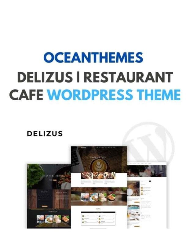 Delizus | Restaurant Cafe WordPress Theme