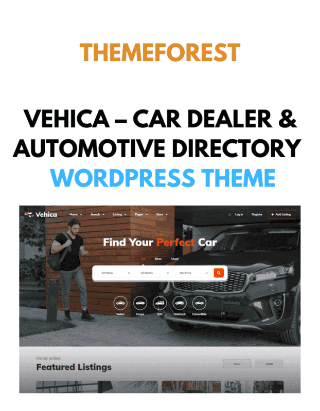 Vehica – Car Dealer & Automotive Directory