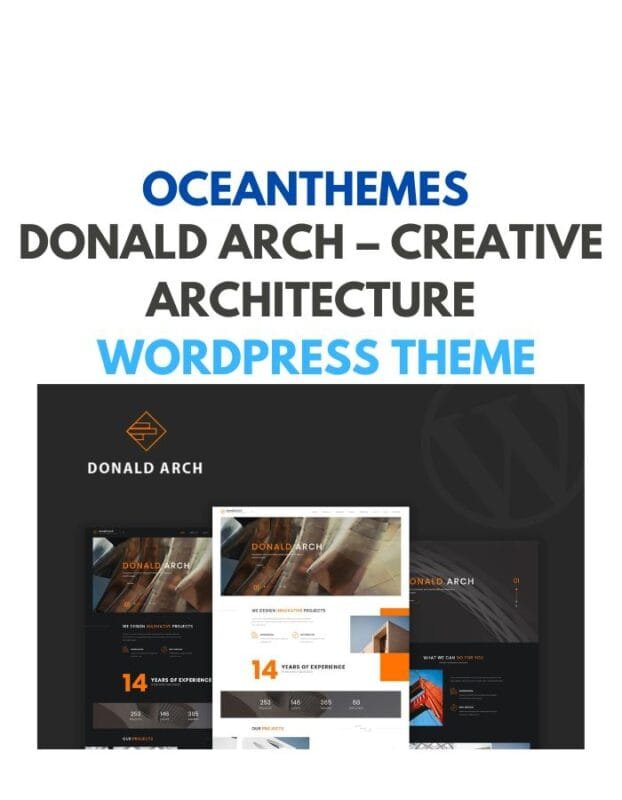 Donald Arch – Creative Architecture WordPress Theme