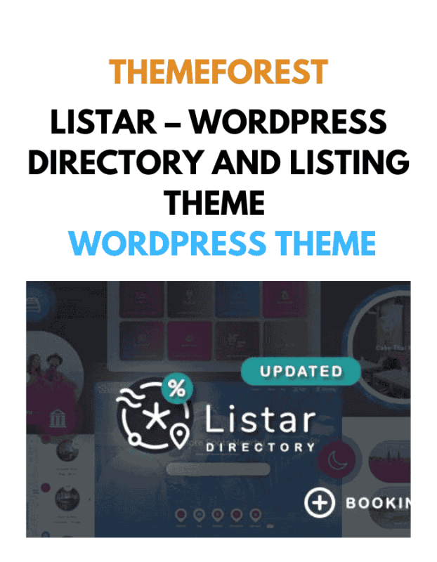 Listar – WordPress Directory and Listing Theme