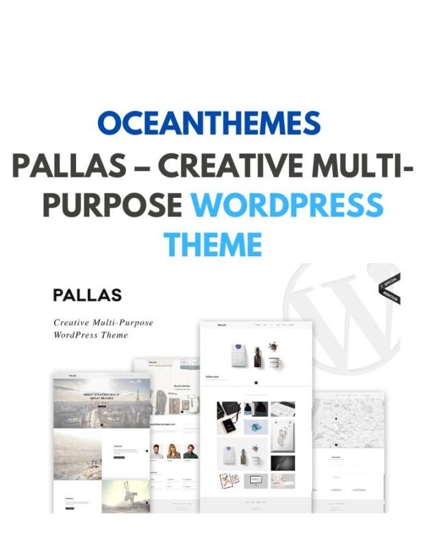 Pallas – Creative Multi-Purpose WordPress Theme