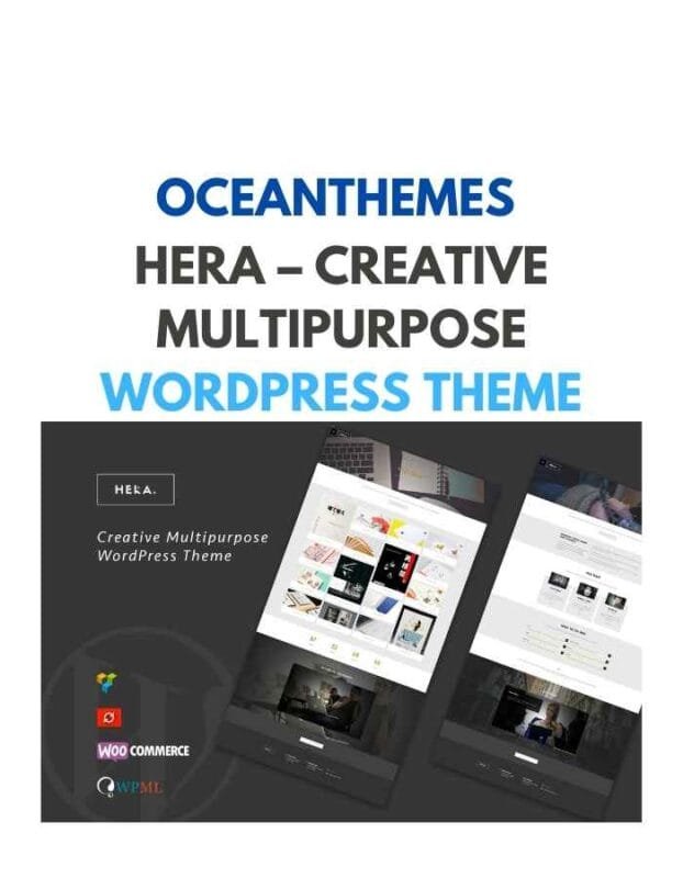 Hera – Creative Multipurpose WordPress Theme