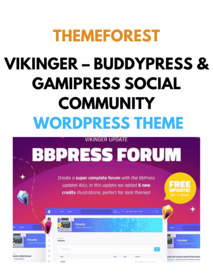 Vikinger – BuddyPress & GamiPress Social Community