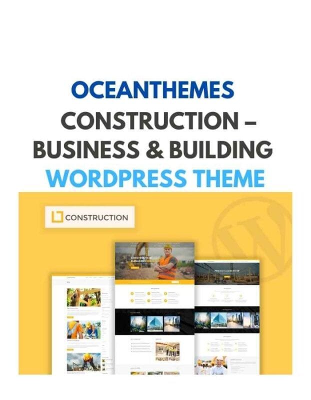 Construction – Business & Building WordPress Theme