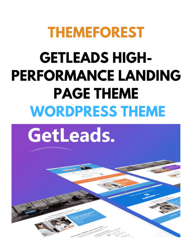 Getleads High-Performance Landing Page Theme