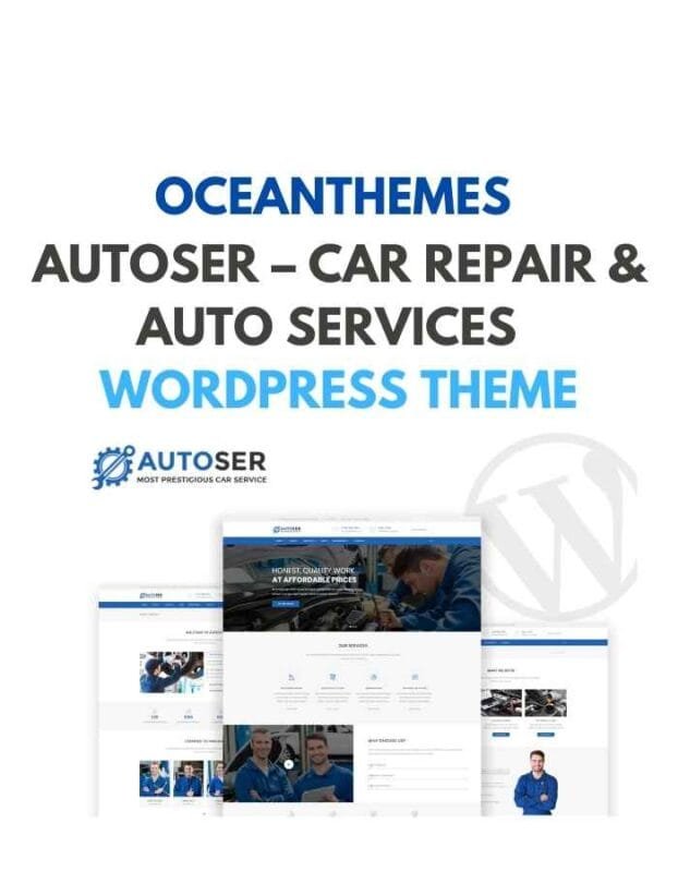 Autoser – Car Repair & Auto Services WP Theme