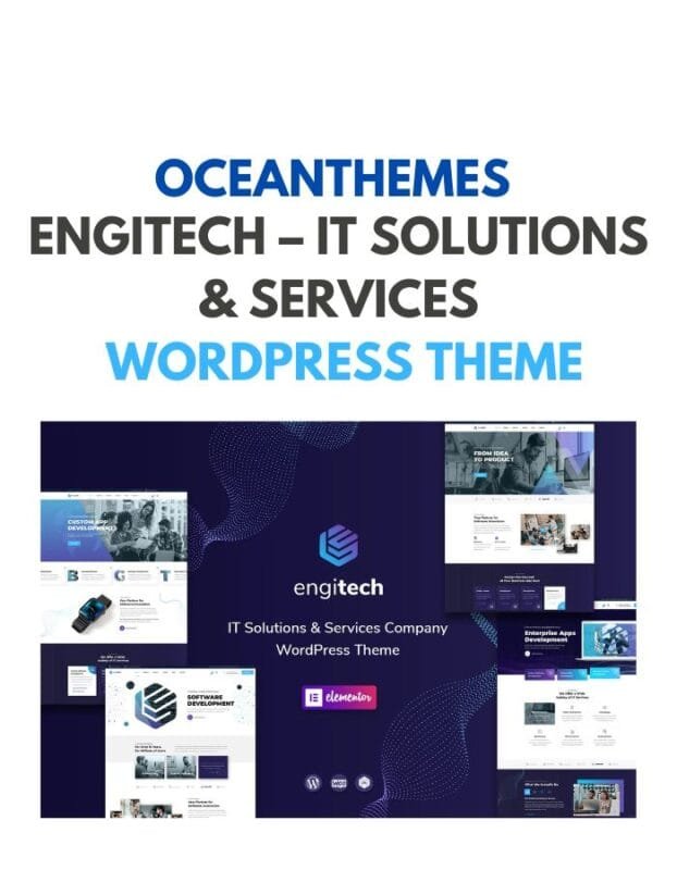 Engitech – IT Solutions & Services WordPress Theme