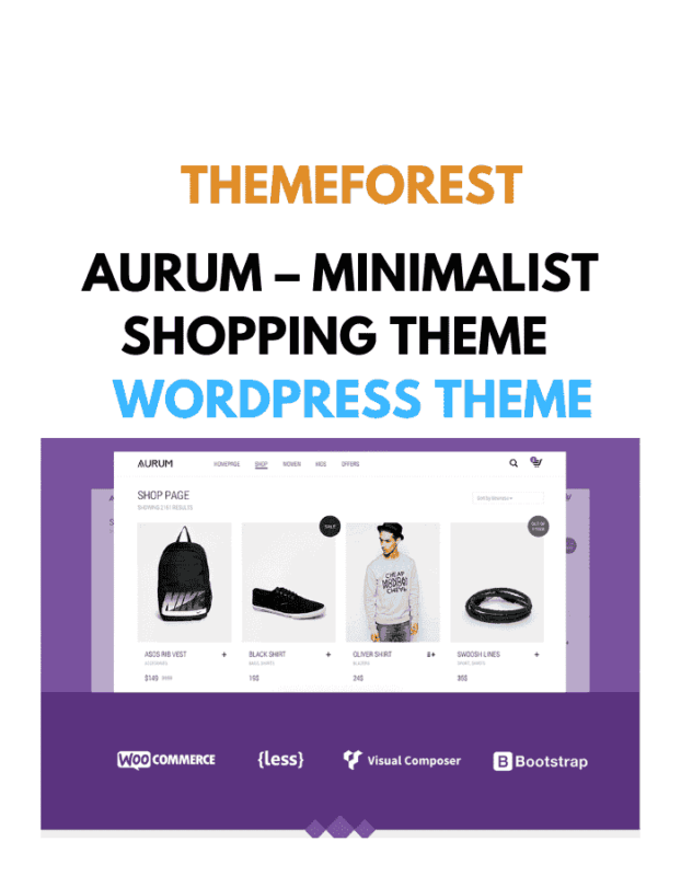 Aurum – Minimalist Shopping Theme