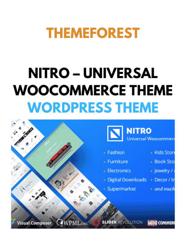 Nitro – Universal WooCommerce Theme