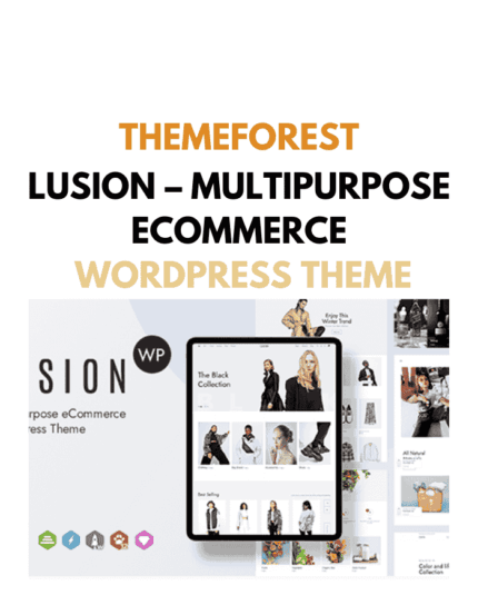 Lusion – Multipurpose eCommerce WordPress Theme