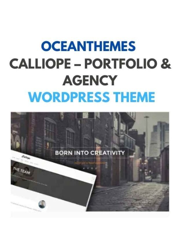 Calliope – Portfolio & Agency WordPress Theme