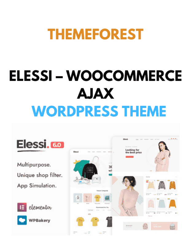 Elessi – WooCommerce AJAX WordPress Theme