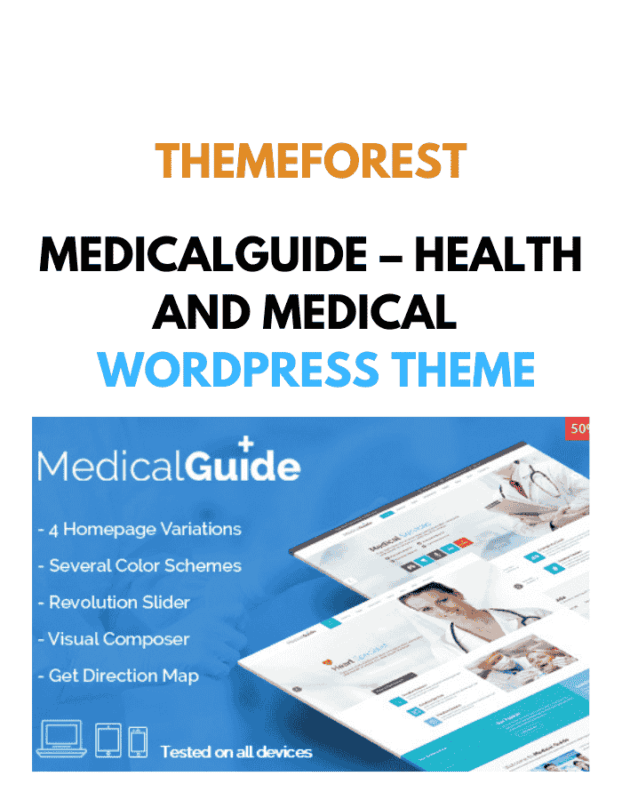 MedicalGuide – Health and Medical WordPress Theme