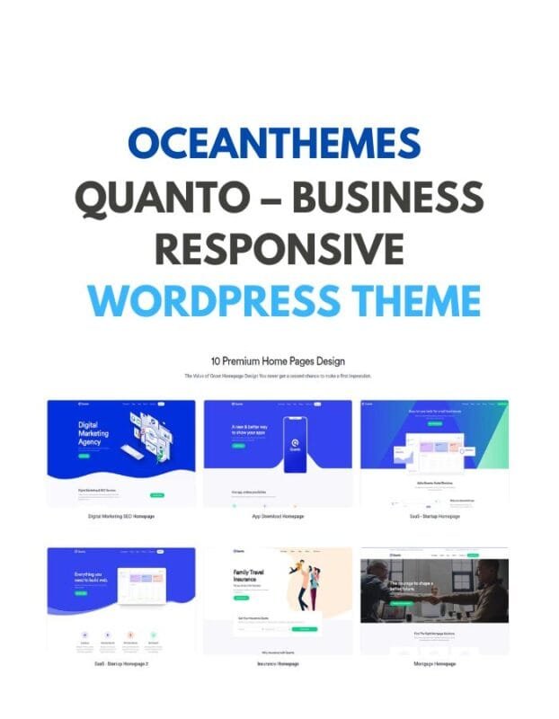 Quanto – Business Responsive WordPress Theme