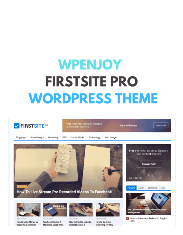 FirstSite Pro