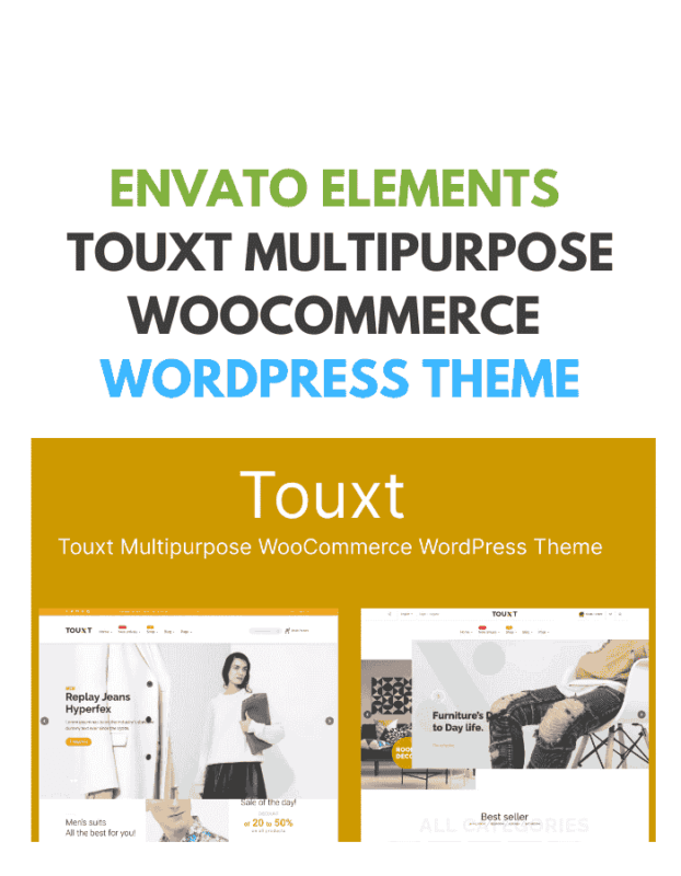 Touxt Multipurpose WooCommerce WordPress Theme