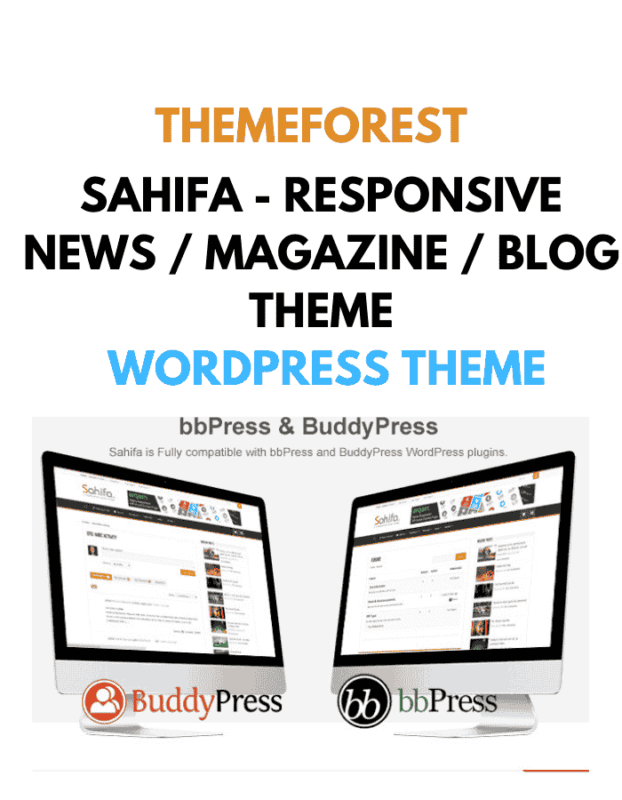 Sahifa - Responsive News / Magazine / Blog Theme