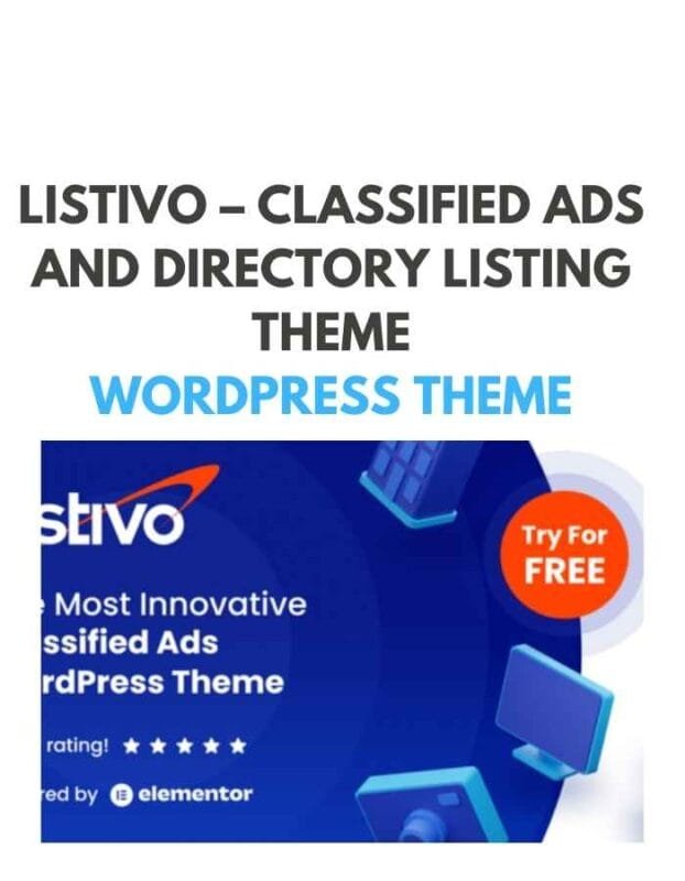 Listivo – Classified Ads and Directory Listing Theme