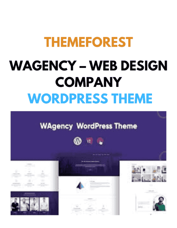 Wagency – Web Design Company WordPress Theme