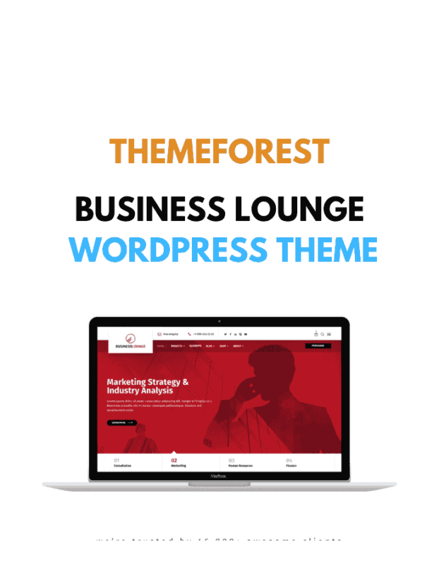 Business Lounge | Multi-Purpose Consulting & Finance Theme