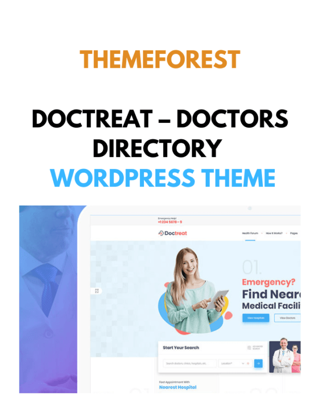 Doctreat – Doctors Directory WordPress Theme