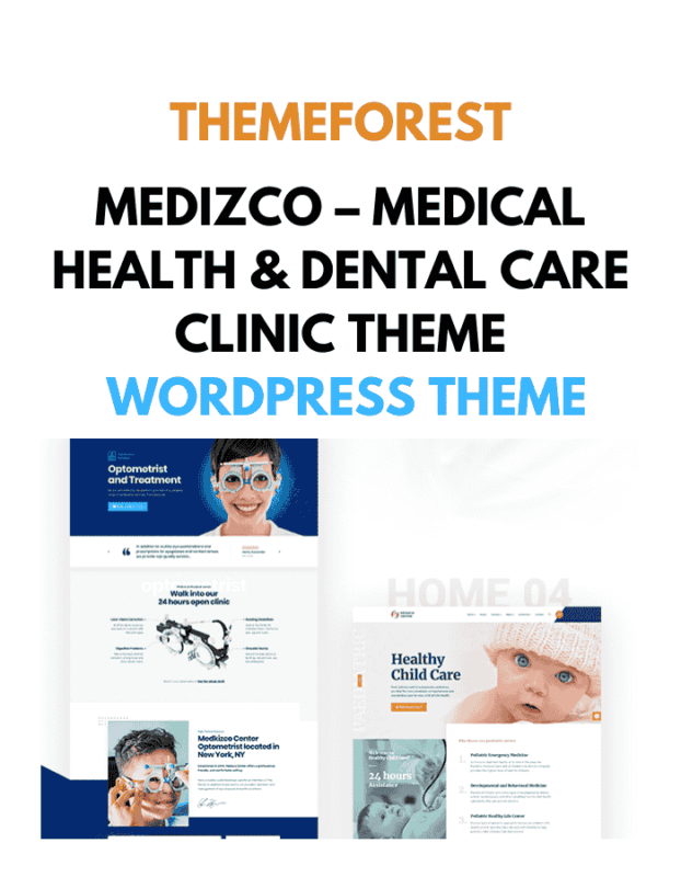 Medizco – Medical Health & Dental Care Clinic Theme