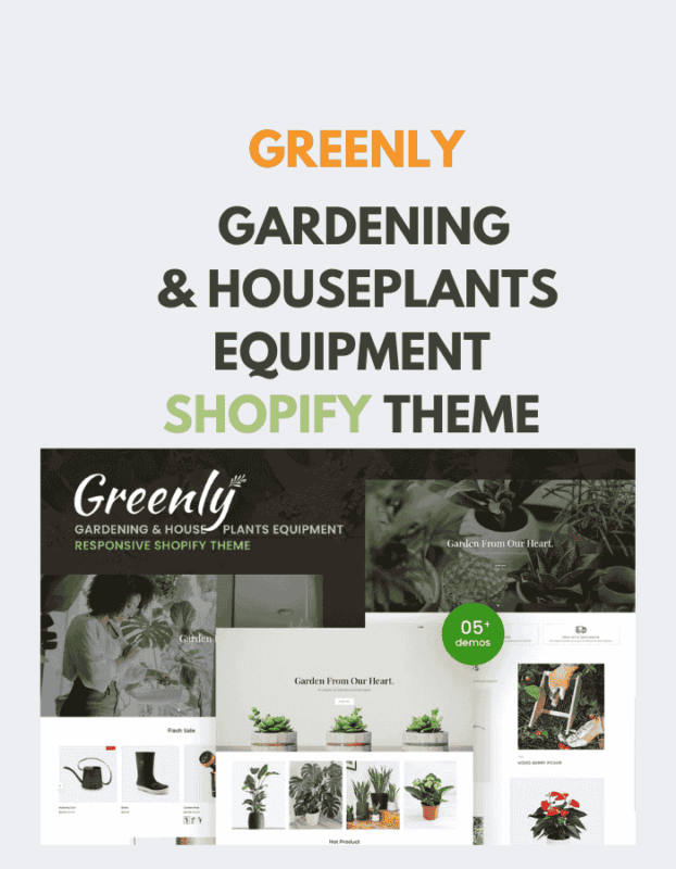 Greenly - Gardening & Houseplants Equipment