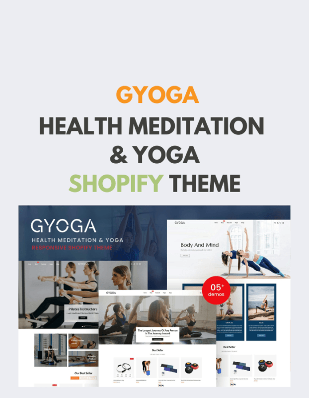Gyoga - Health Meditation & Yoga Shopify Theme