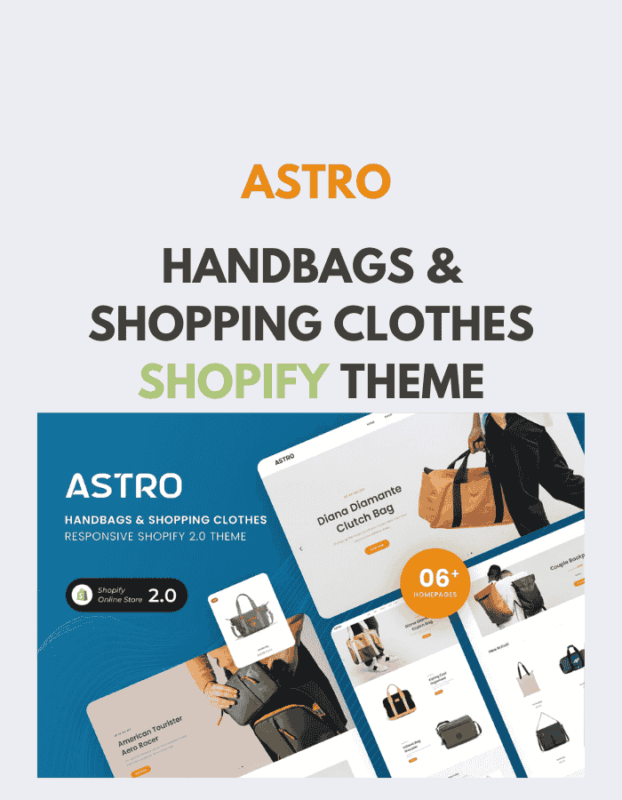 Astro - Handbags & Shopping Clothes