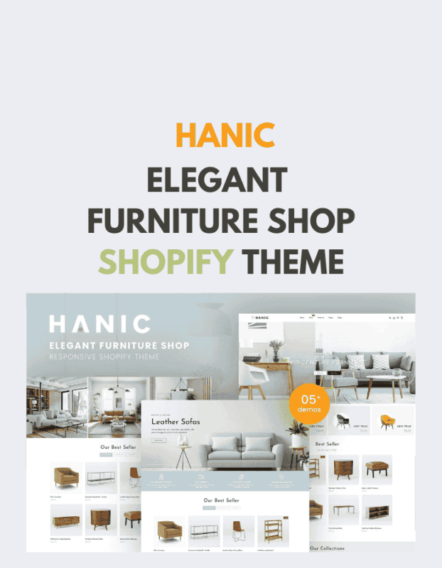 Hanic - Elegant Furniture Shop For Shopify