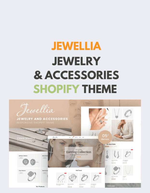 Jewellia - Jewelry & Accessories Shopify Theme