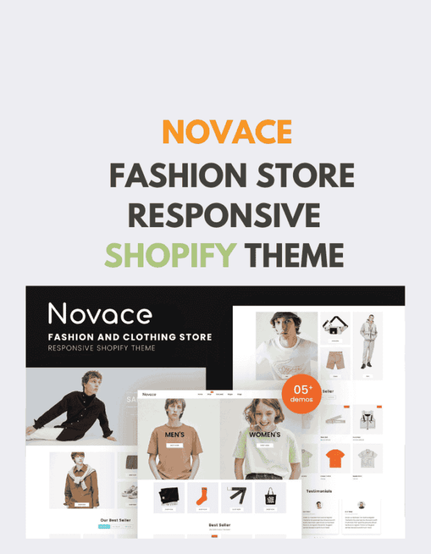 Novace - Fashion Store Responsive Shopify Theme