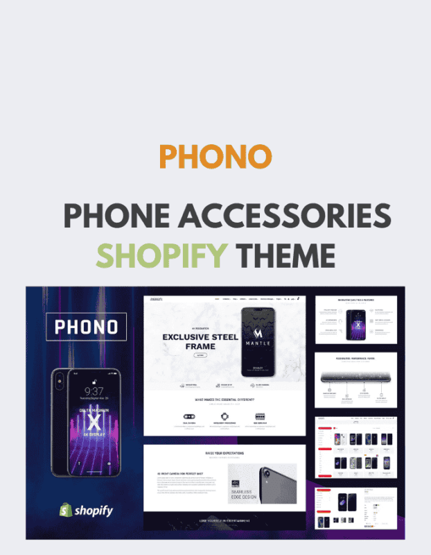 Phono Phone Accessories Shopify Theme