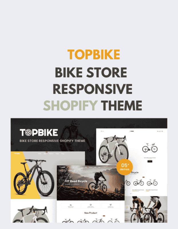 TopBike - Bike Store Responsive Shopify Theme