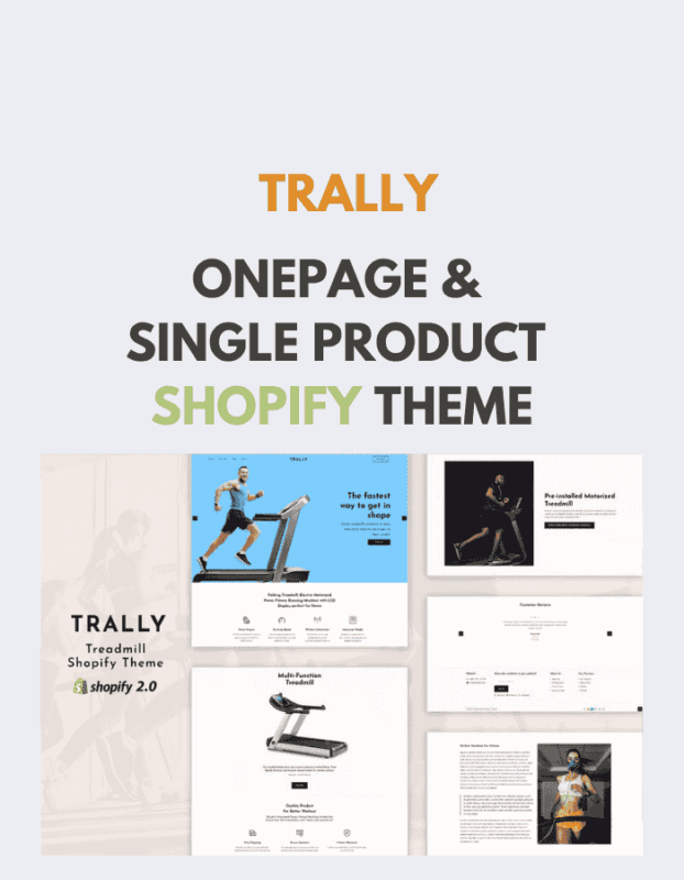Trally - OnePage & Single Product Shopify Theme