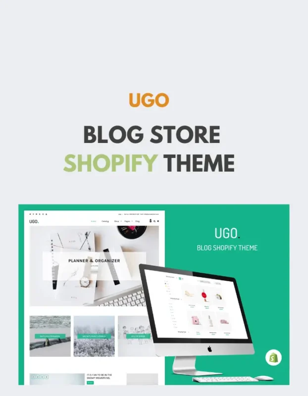 Ugo Blog Store Shopify Theme