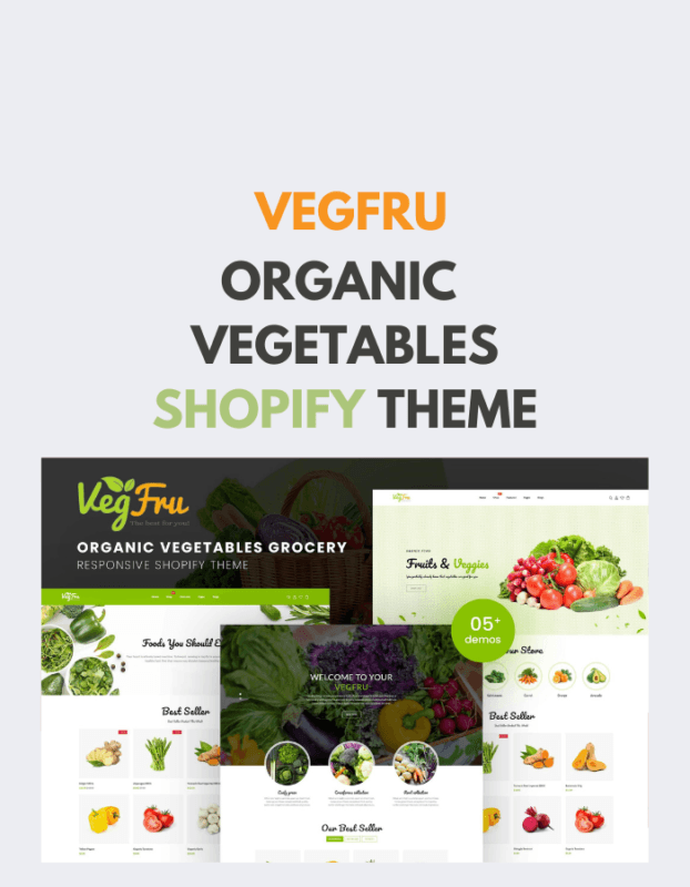 Vegfru - Organic Vegetables Shopify Theme