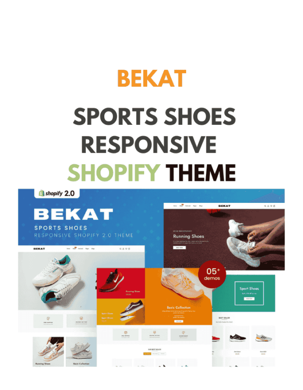 Bekat - Sports Shoes Responsive Shopify Theme