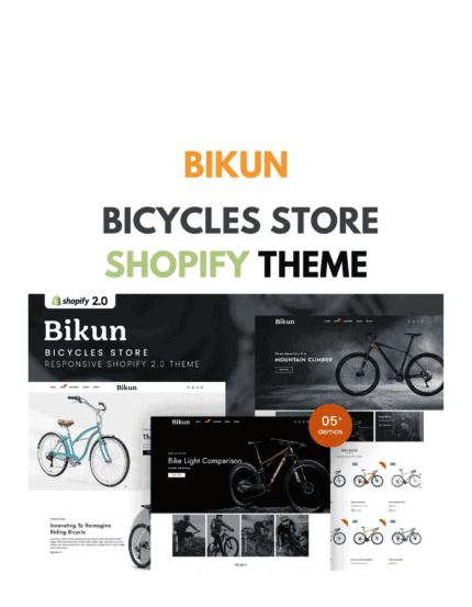 Bikun - Bicycles Store Shopify Theme