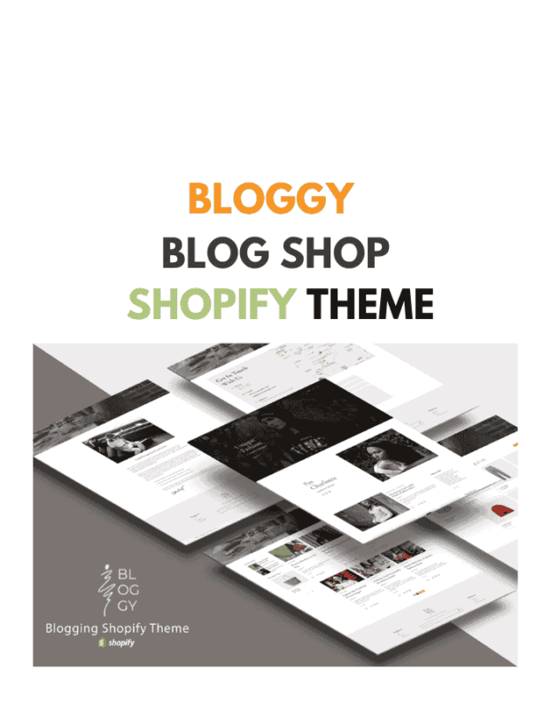Bloggy - Blog Shop Shopify Theme