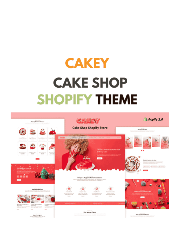 Cakey - Cake Shop Shopify Store