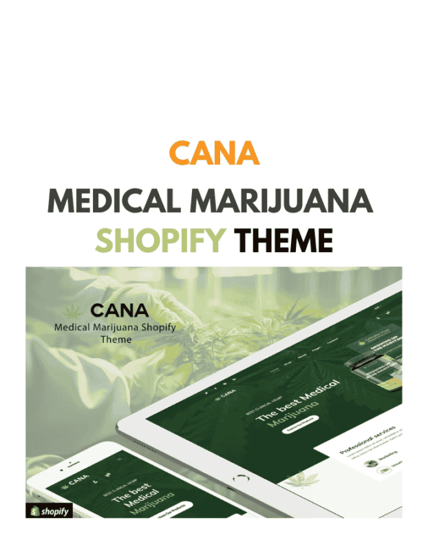 Cana - Medical Marijuana Shopify Theme