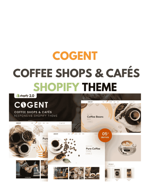 Cogent - Coffee Shops & Cafés Shopify Theme