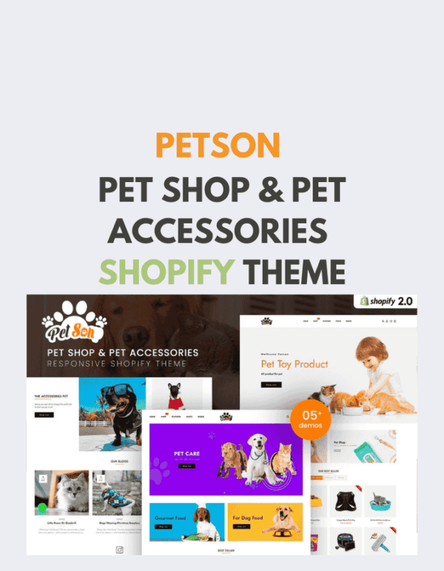 Petson – Pet Shop & Pet Accessories Shopify Theme
