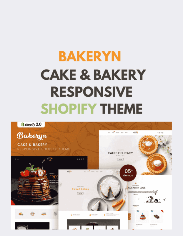 Bakeryn – Cake & Bakery Responsive Shopify Theme